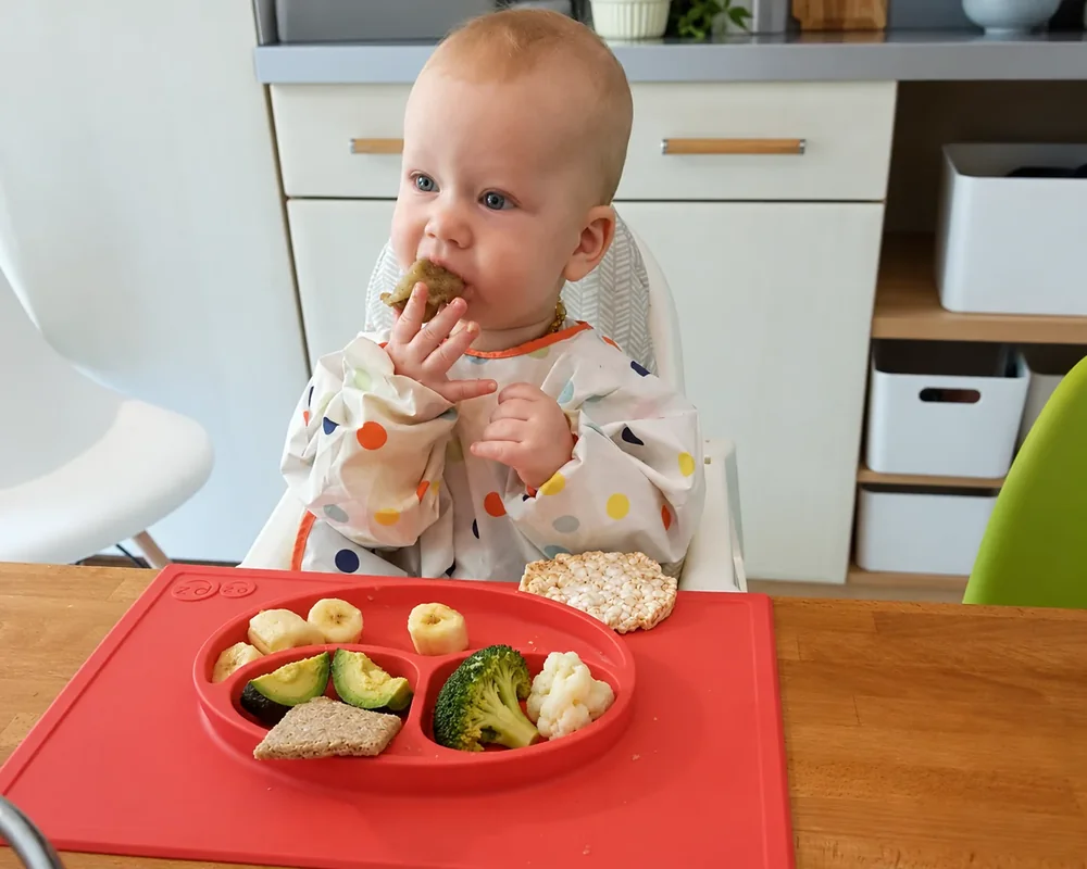 Atelier diversification menée par l'enfant DME
