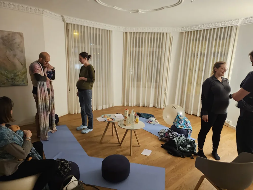 Cours de portage physiologique bébé
